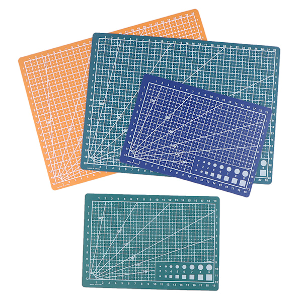 3kpl Kulttuuri- ja koulutusvälineet A4A5 kaksipuolinen ting-tyyny A4 Orange 3pcs