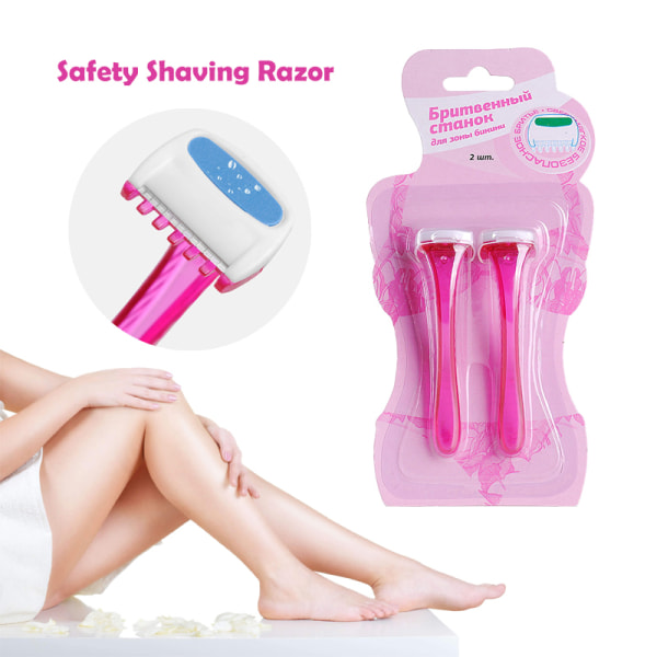 2 stk. Lady Bikini Razor Shaver Private Body Trimmer Professionel onesize