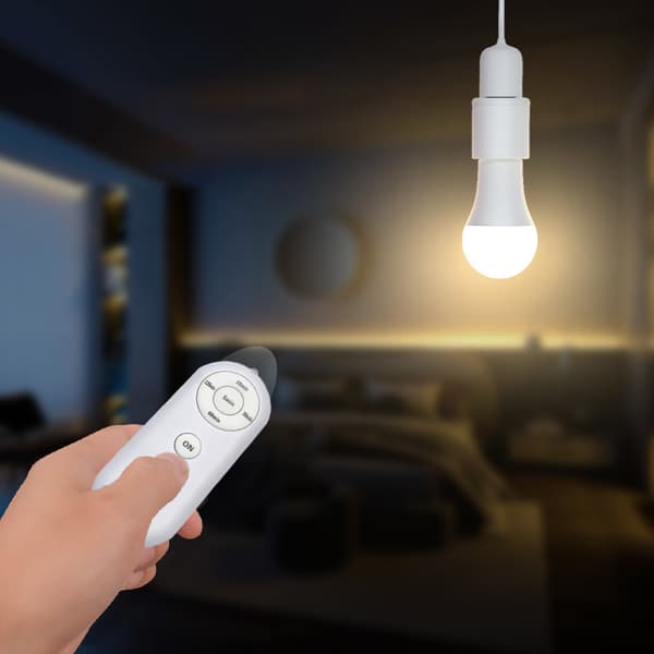 85V-265V E27 Trådløs Fjernbetjening Smart Timer Switch Lampe Ho 1Set