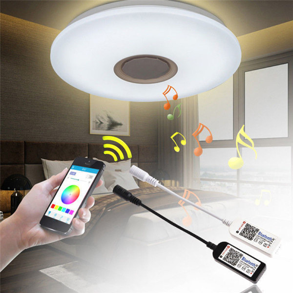 Mini Bluetooth/ Wifi LED-ohjain ja kaukosäädin 5050 3528 RGB/RGB:lle Color one size