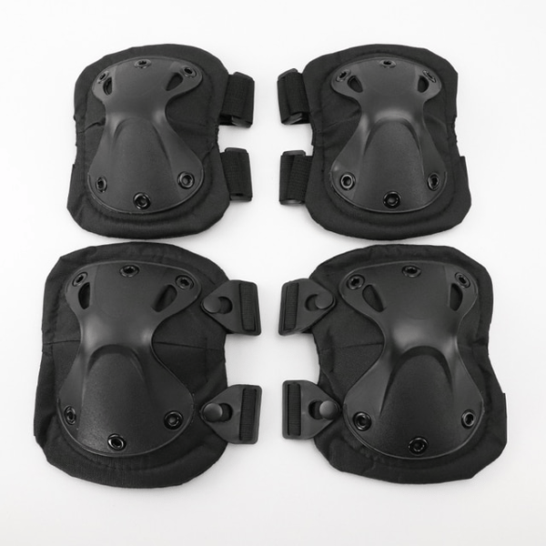 Tactical Knee Pad Albue CS Military Protector Army Airsoft Outd Black one size
