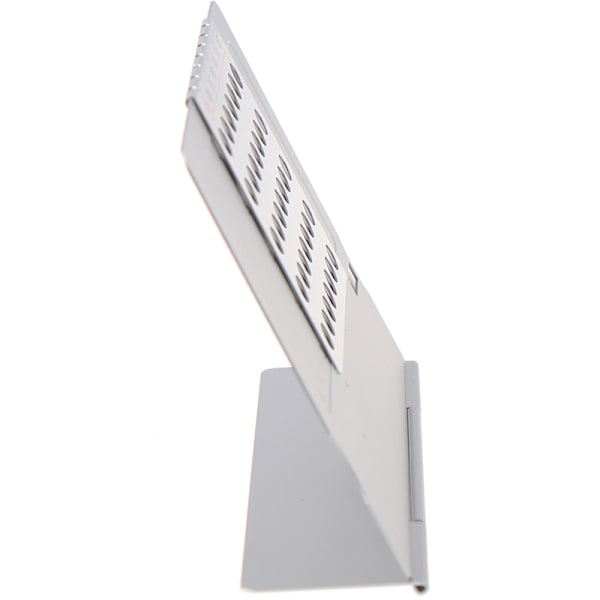 1 kpl Metallin valmistus 100 vuotta Perpetual Calendar Office Sup Silver one size