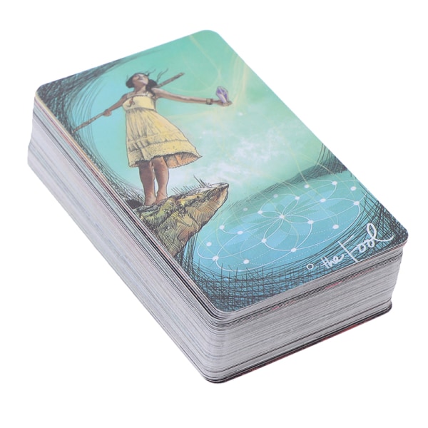 78 korttia valonäkijät Tarot Pöytäkorttipeli Englanninkielinen versio G Multicolor one size