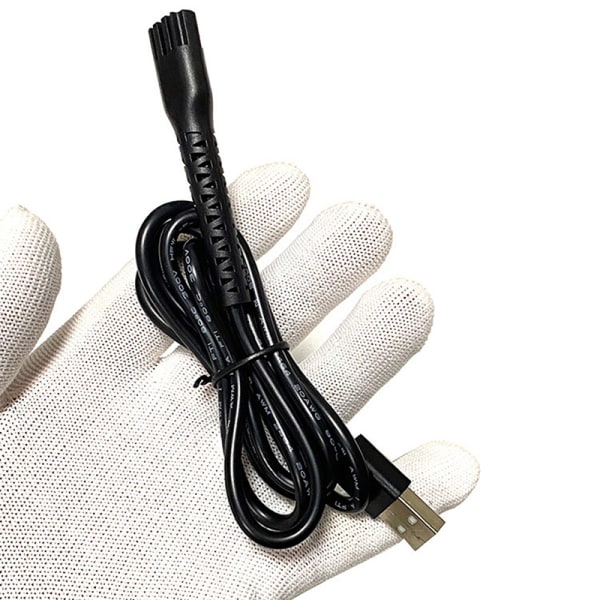 8148/8591/8504 Elektriska hårklippare Power USB laddning Black onesize