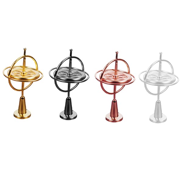 1 kpl Itsetasapainottava gyroskooppi Anti-gravity Decompression Educati Rose red OneSize