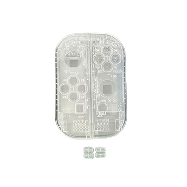 For erstatning Clear Transparent Shell Cover SL SR Knapper for Yellow one size