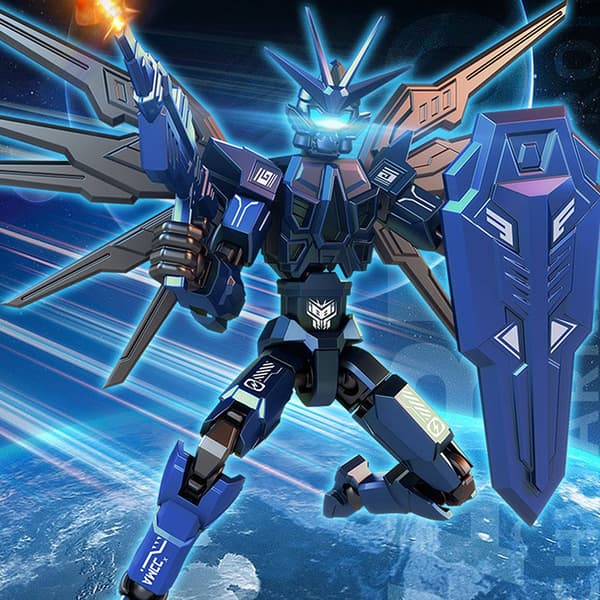 Multi-ed Flytbar Shapeshift Robot Kriger 3D Printet Ridder Mand A4