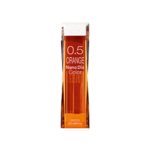 0,5 mm Värillinen mekaaninen lyijykynämaalaus erikoismekaaninen kynä Orange 0.5mm*60mm