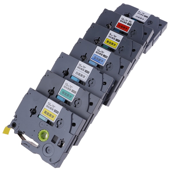 12mm 9mm TZ-231 PT-E100B D210 tarrateippi Brother P-touch Pr:lle PL-621 9mm