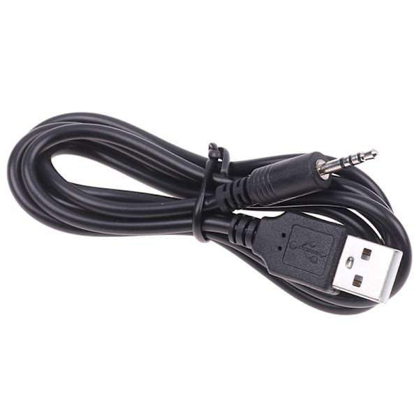 USB-laderstrømkabel for Synchros E40BT/E50BT-hodetelefoner Black