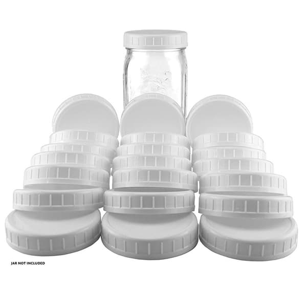 10 st vita murarburkar drickslock 70mm/86mm innerdiameter 70mm