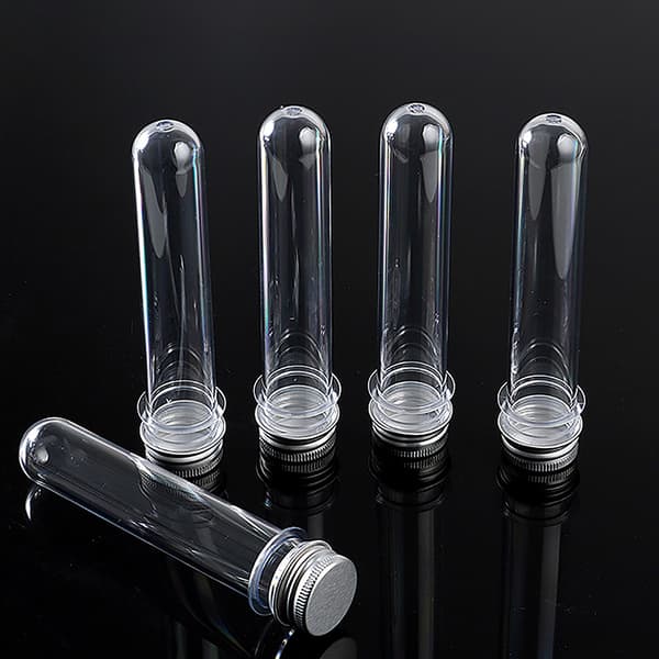 1/5 st transparenta laboratorieprovrör Bröllopsfödelsedagsfestgodis 1PCS