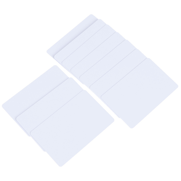 10 stk 125khz RFID EM4305 T5577 duplikator kopi tag omskrivbar d White Onesize