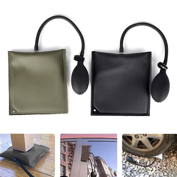 Auto Air Wedge Airbag Repair Pump Wedge Tool Auton oven ikkuna Lo Black one size