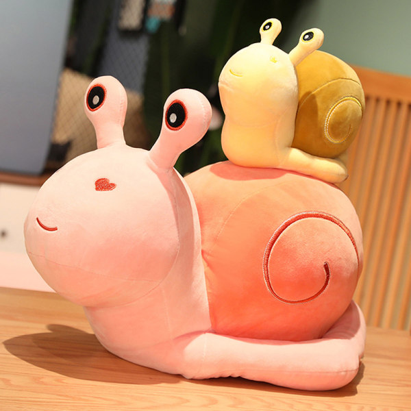 Snegle Plyslegetøj Dyrepude Fyldt Blød Kawaii Snegledukke Blue one size