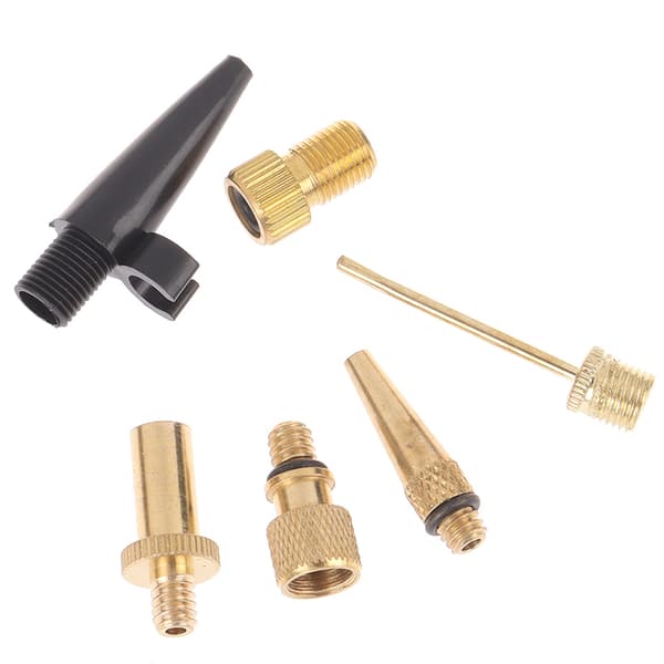 Pumpmunstyckssats Presta Schrader ventiladapter cykel One Size
