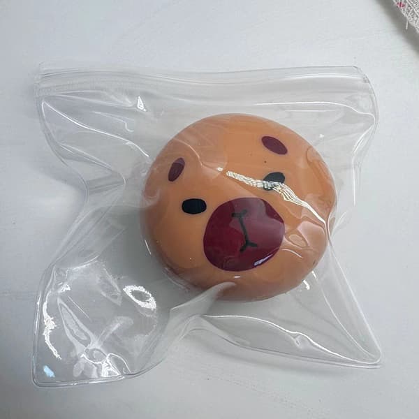 e Cartoon Capybara  Legetøj Børn Elastisk Rebound Legetøj Gaver One Size
