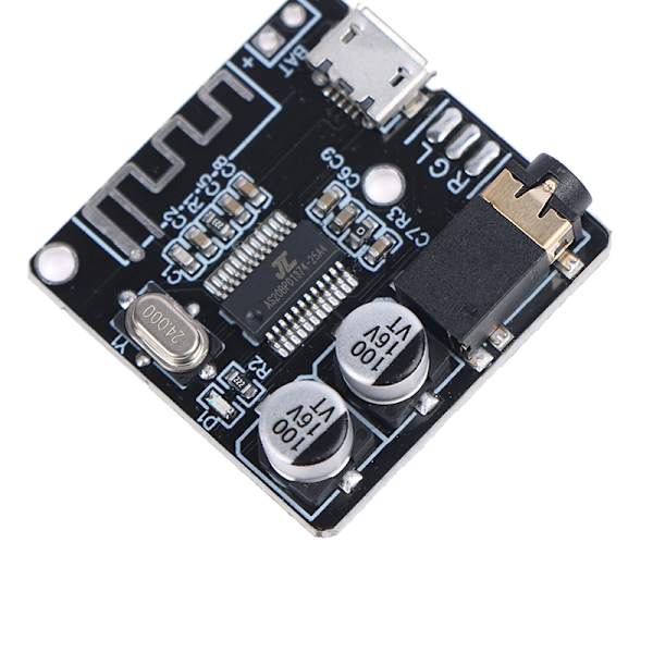 DIY Bluetooth eller Receiver Board Bluetooth 5.0 MP3 Lossless Decod Black One Size