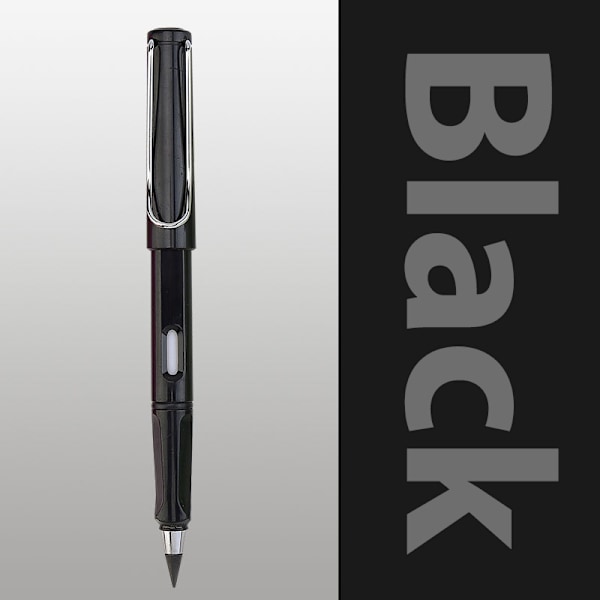 Ny teknologi Ubegrænset skriveblyant Ingen blæk Pen Magic Skitse Black One Size