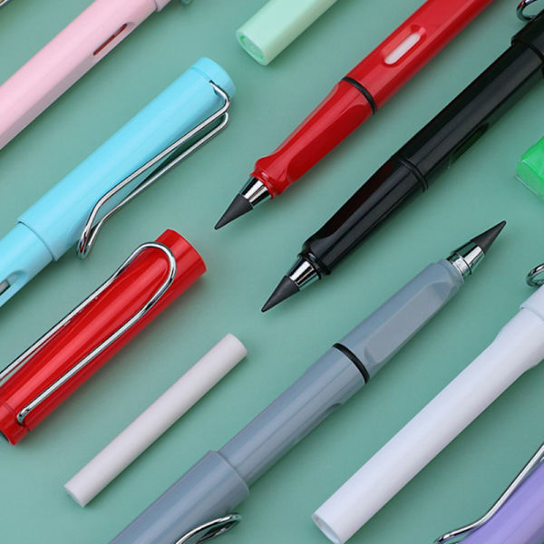 Ny obegränsad teknik Eternal Writing Pencil Inkless Magic P Replacement pen tip*2 2Pcs