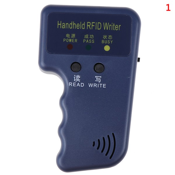 125KHz håndholdt RFID-skriver/kopimaskin/leser/duplikator med 1 Blue Duplicator