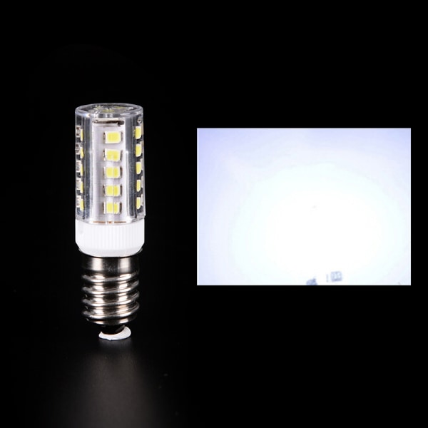 E12/E14 Mini dimbar LED-lys Lysekrone Spotlight Kjøleskap Ref Warm White E14