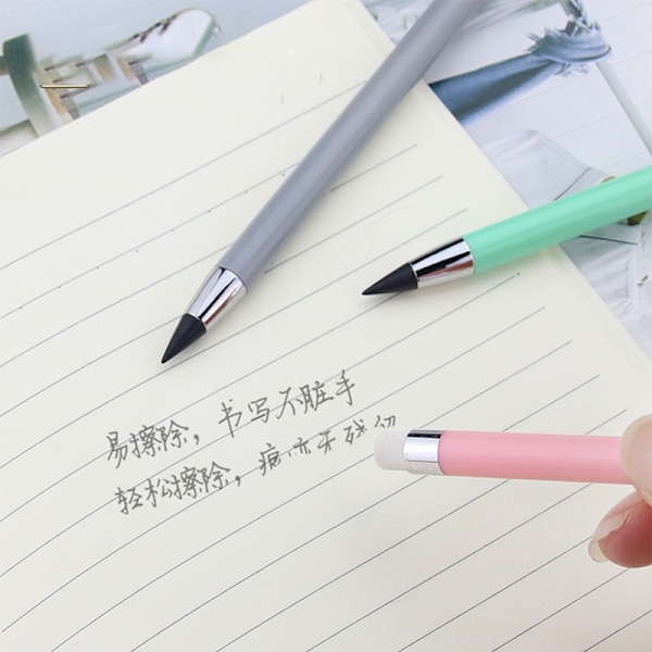 Ny teknologi Ubegrænset skriveblyant No Ink Pen Magic Pencil White onesize