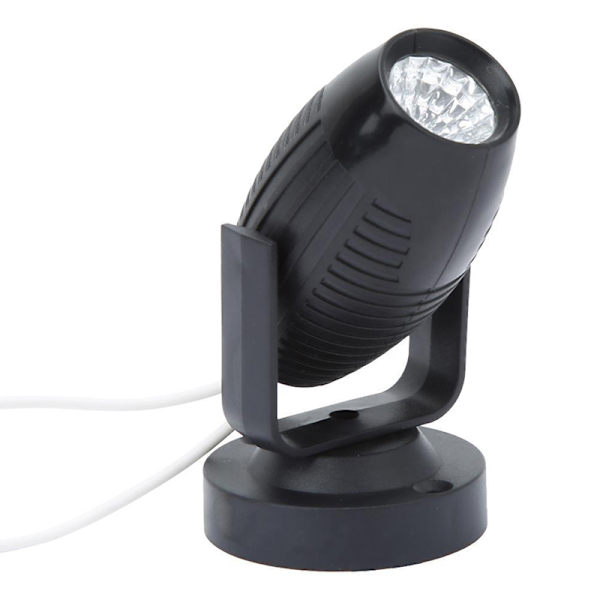 1st RGB LED-scenspotlight 360 graders festbröllopsatmosfär Bule Litht 4#