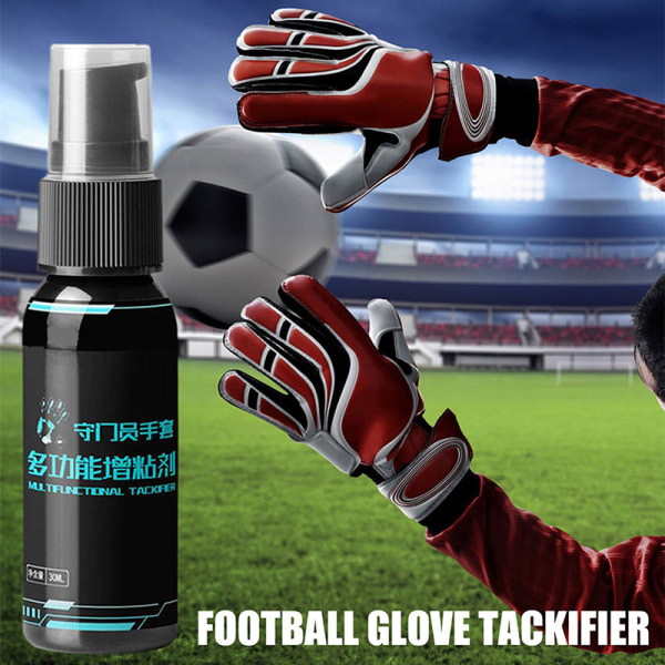 Maalivahtikäsineet Glu Sticky Football Jalkapallo Maalivahtikaava black 30ml