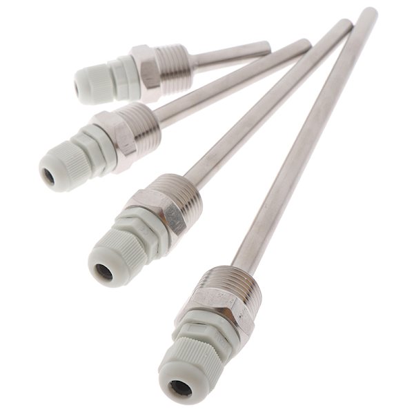 8MM temperatursensor rostfritt stål sond vattentank skal S White 8x50mm