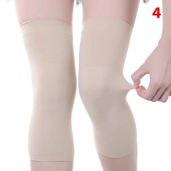 1 par knäärm kompressionsbrace Support Sport Pain Arthri skin color nude