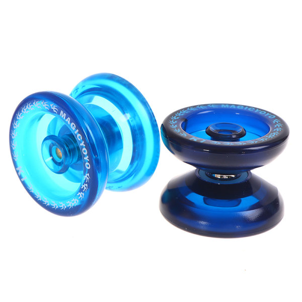 Yoyo Classic Baby Toys Profesjonell Magic Yoyo K1 Spin Aluminium Dark blue one size