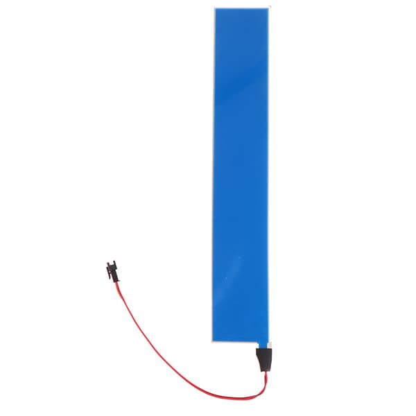 Fleksibel EL Light Panel Elektroluminescerende Baglys Strip Lam Blue 1Pc