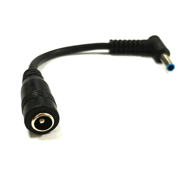 1Pc DC Power Charge Converter Adapterkabel 7,4*5,0 til 4,5*3,0 Black One Size