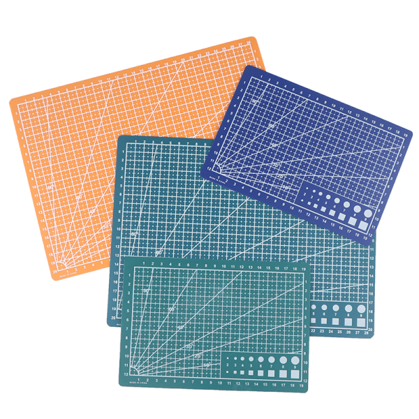 3stk Kultur- og pedagogisk verktøy A4A5 dobbeltsidig tingpute A4 Orange 3pcs