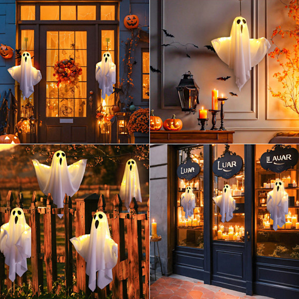 Halloween-juhlan LED-valohaamu sisä- ja ulkokoristeeksi 1