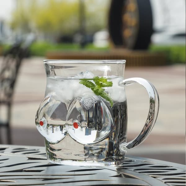 Creative Body Shape Glas Cup Glas Vin Cup Sexy Lady Shape Transparent one size