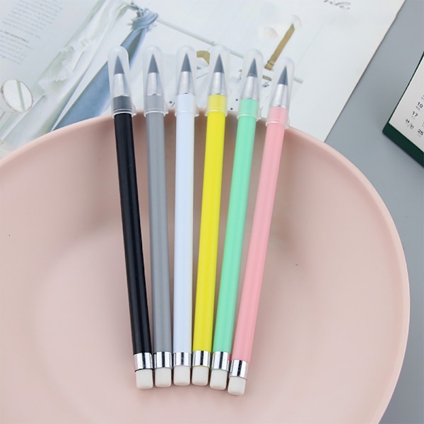 Ny teknologi Ubegrænset skriveblyant No Ink Pen Magic Pencil Gray onesize