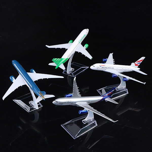 Alkuperäinen malli A380 airbus lentokonemalli Diecast Mode Russia One Size