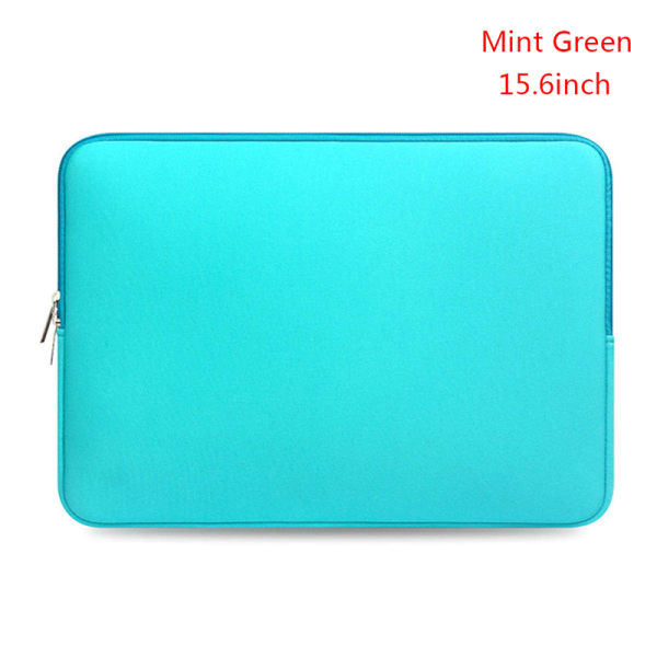 Laptopfodral Case Soft Cover Sleeve Pouch för 14''15,6'' bok Pro Mint green 15.6