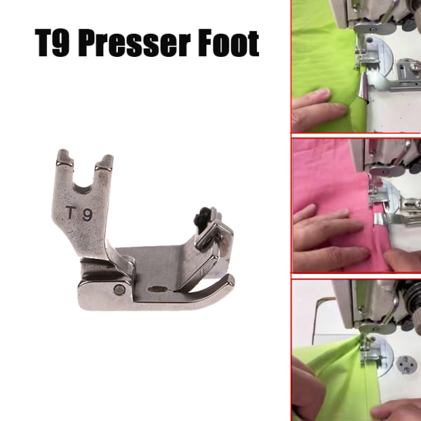 1 st #T9 Justerbar Pressarfot för Industriell Lockstitch-maskin 1