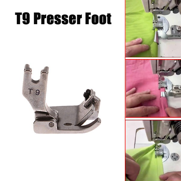 1 stk. #T9 Justerbar Trykfod Til Industriel Lockstitch-maskine 1