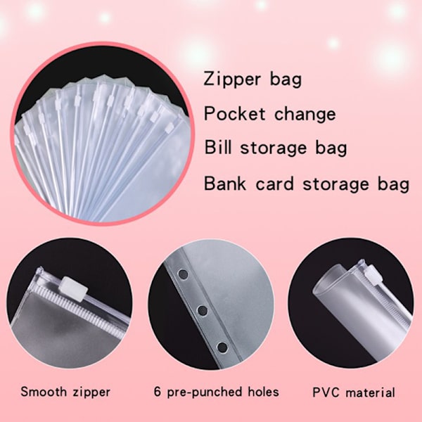A6 Budget Binder Cash Envelope Planner System Organizer Bu Style5 A9