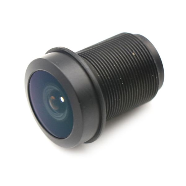 1,44 mm 3MP 180 grader M12*0,5 Mount Infrarød Night Vision Fishe Black 1.44mm