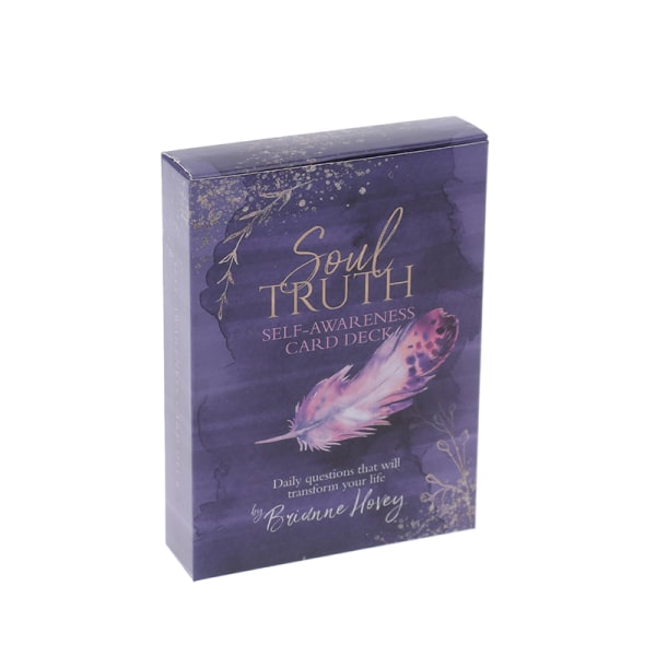 Soul Truth Self Awareness Card Deck Ny tarotkortspelbräde Multicolor one size