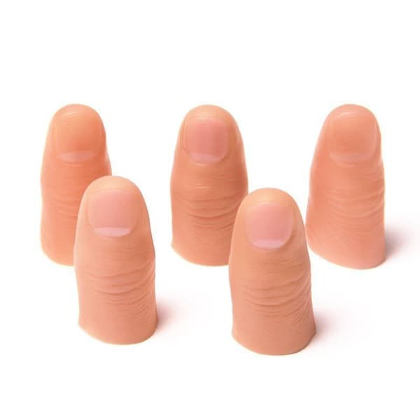 Finger Simuleringsprotes Trasigt Finger Silikonhandskar Mag B