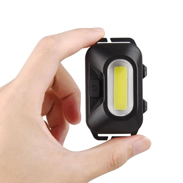 Mini COB LED -otsalappu 3 moodia vedenpitävä ajovalojen taskulamppu T one size