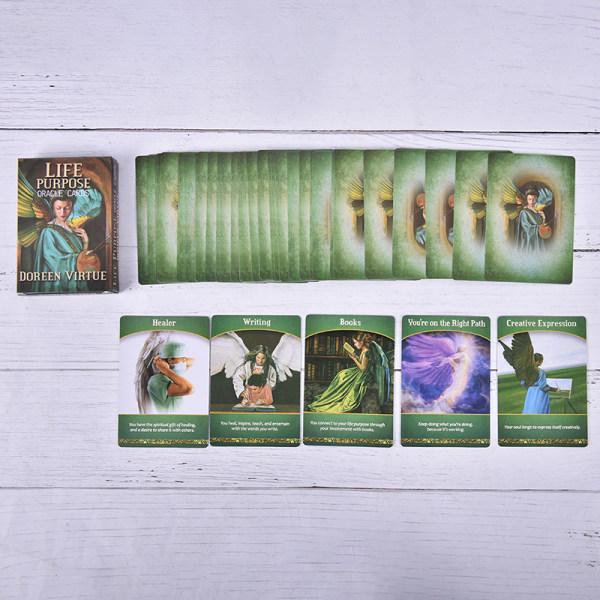 Tarotkort Borddekk Brettspill Livsformål Oracle-kort For Multicolor one size
