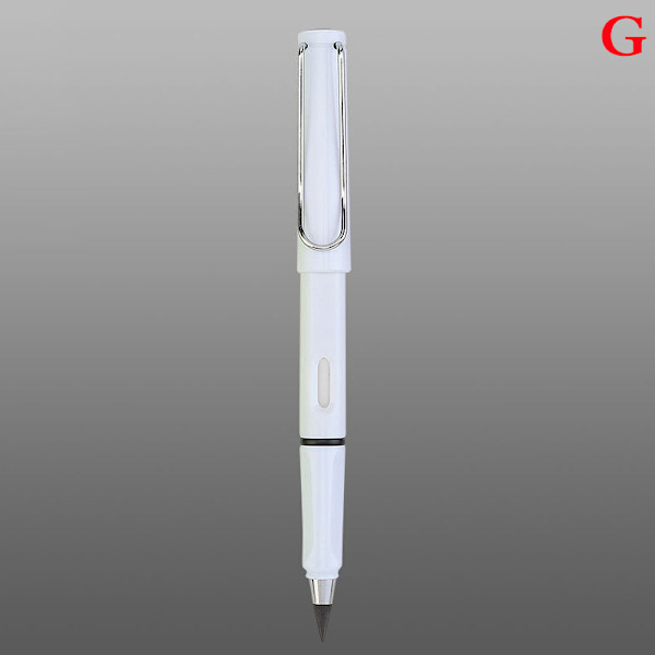 Everlasting Pencil Infinite Pencil Technology Bläcklös metallpenna White One Size