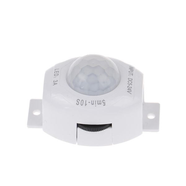 Bevegelsessensor lysbryter 5V 12V PIR LED lysstang automatisk s DC5-24V